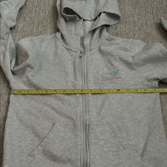 Vineyard Vines Gray Zip-Up Hoodie - Picture 10 of 11